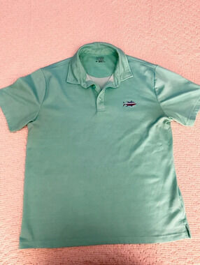 Ocean Coast mint green polo shirt
